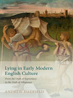 cover image of Lying in Early Modern English Culture